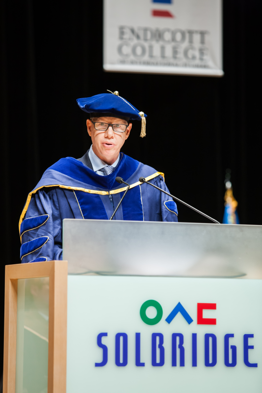 Endicott College of International Studies Naming Day